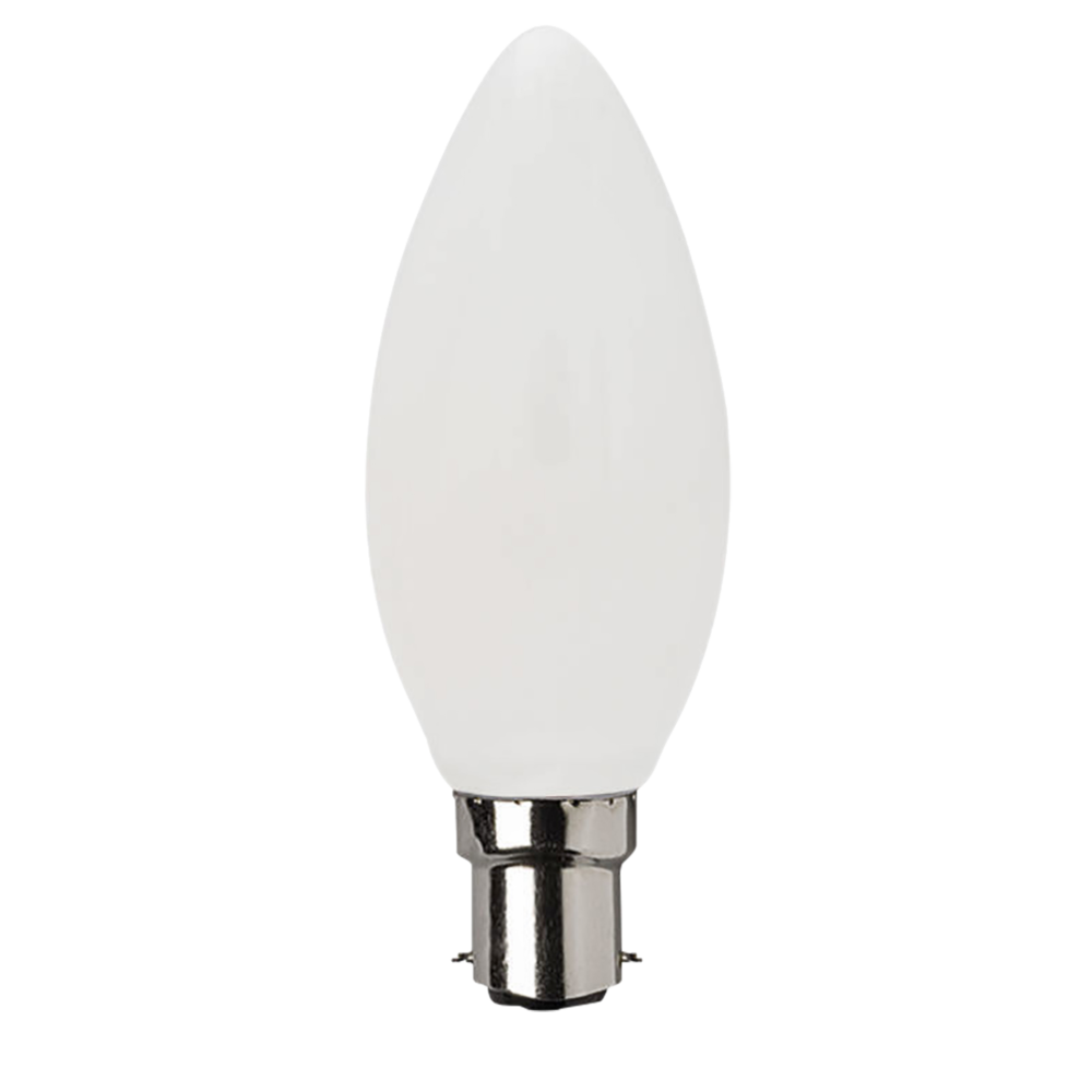 Filament Opal Candle 4W B15 Dimmable LED Globe / Warm White - LCA27B15D