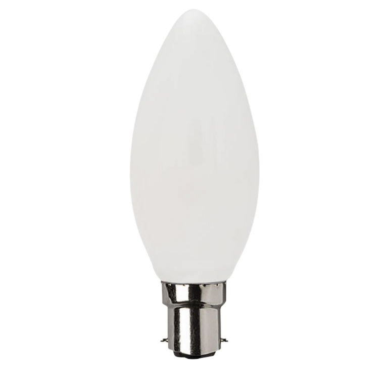 Filament Opal Candle 4W B15 Dimmable LED Globe / Warm White - LCA27B15D