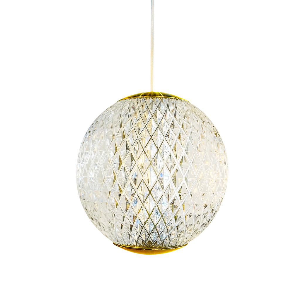 London 1 Light LED Pendant Gold