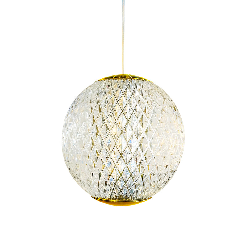 London 20 Light 105 LED Pendant Gold