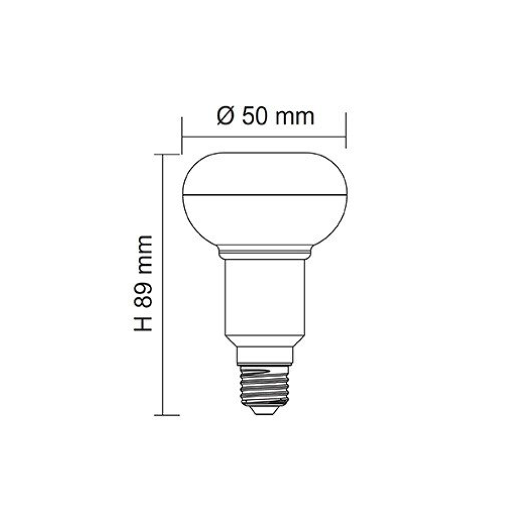 LED 6W E14 R50 Daylight - LR50DL