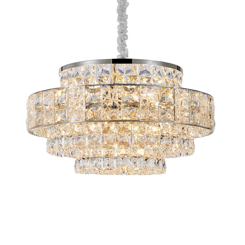 Madeline 650 Crystal Chandelier Chrome
