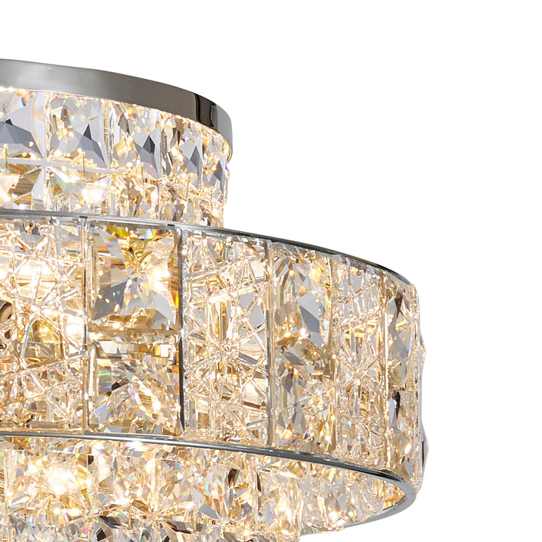 Madeline 650 Crystal Chandelier Chrome