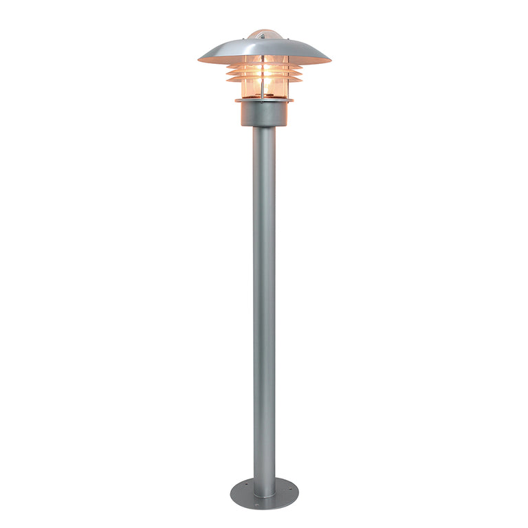 Malmo Bollard Silver - MALMO-B