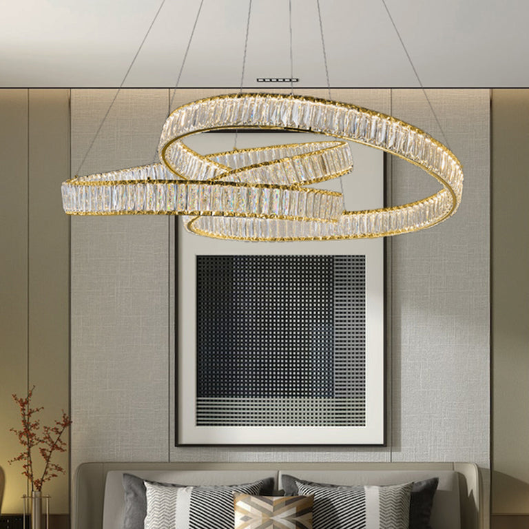 Melody Crystal 1000 LED Pendant