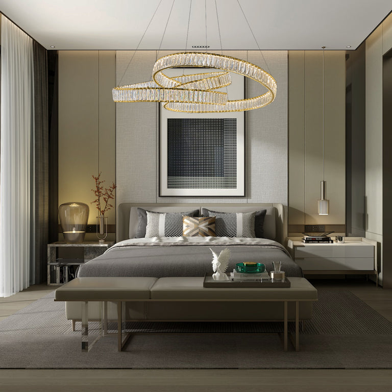 Melody Crystal 1000 LED Pendant