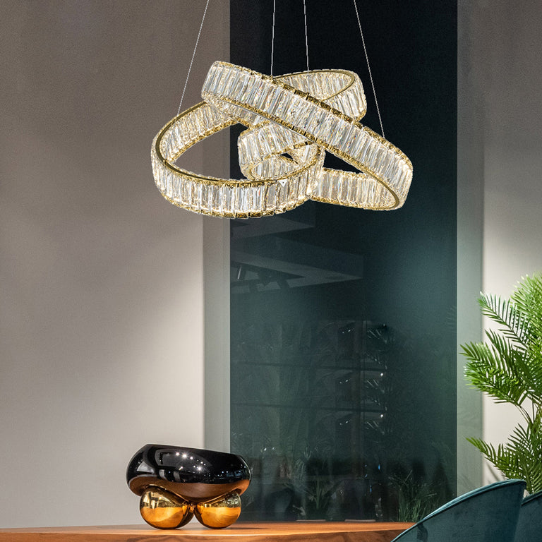 Melody Crystal 620 LED Pendant