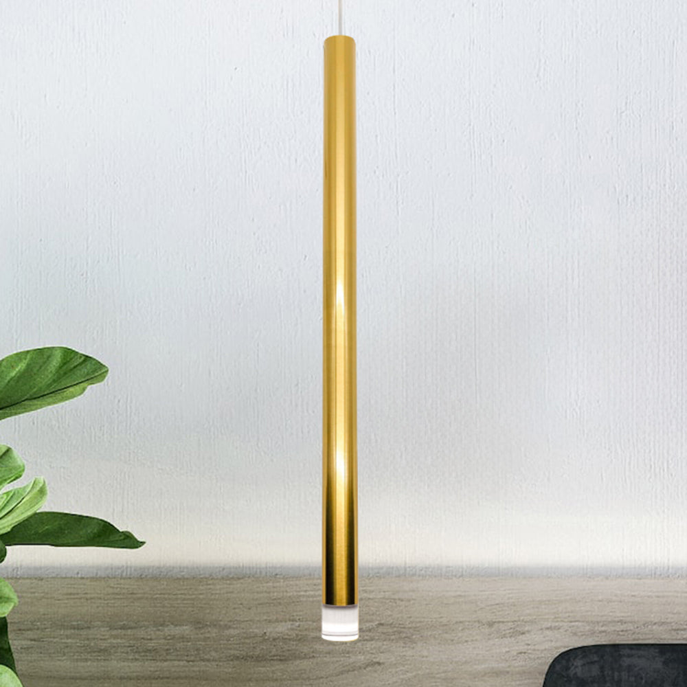 Metero 1 Light 70 LED Pendant Gold