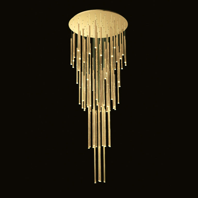 Metero 72 Light LED Pendant Gold