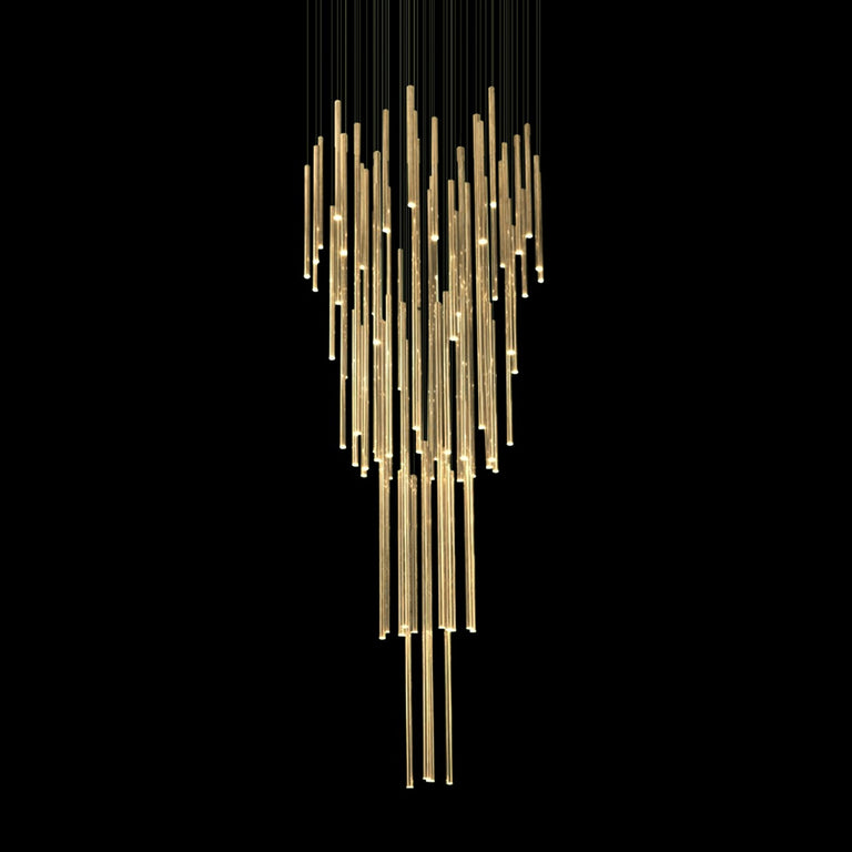 Metero 72 Light LED Pendant Gold
