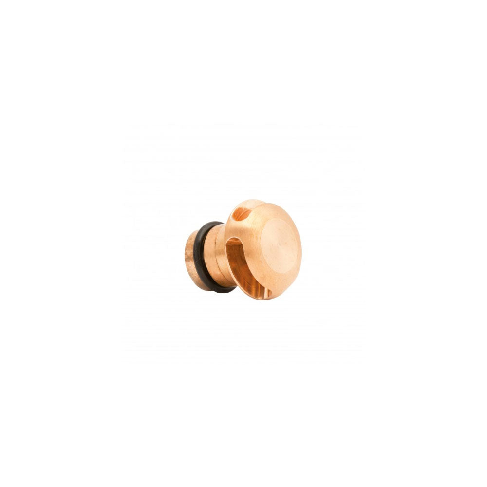 Micro Recessed Steplight 1W LED 180° Copper / Warm White