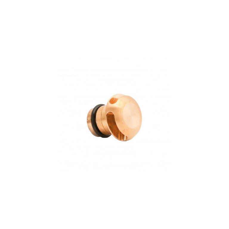 Micro Recessed Steplight 1W LED 180° Copper / Warm White