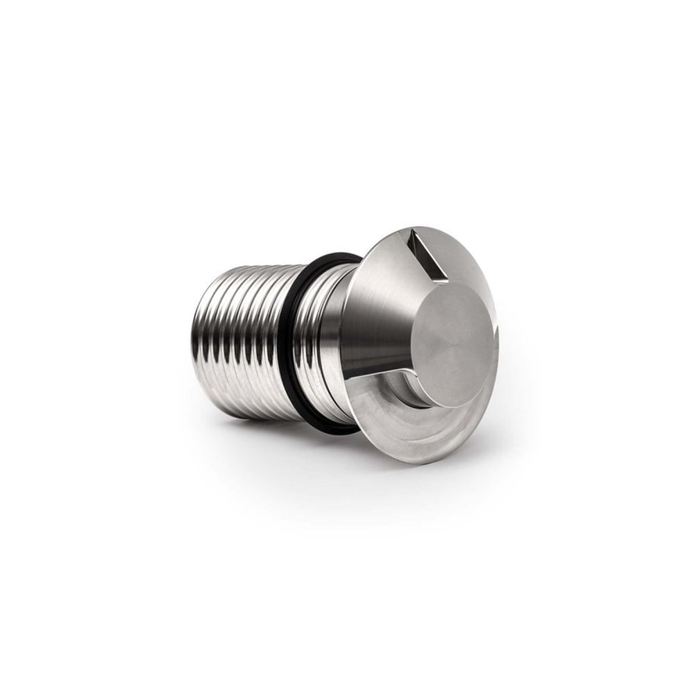 Modux M2 2W Recessed Step Light With Slot Stainless Steel / Warm White