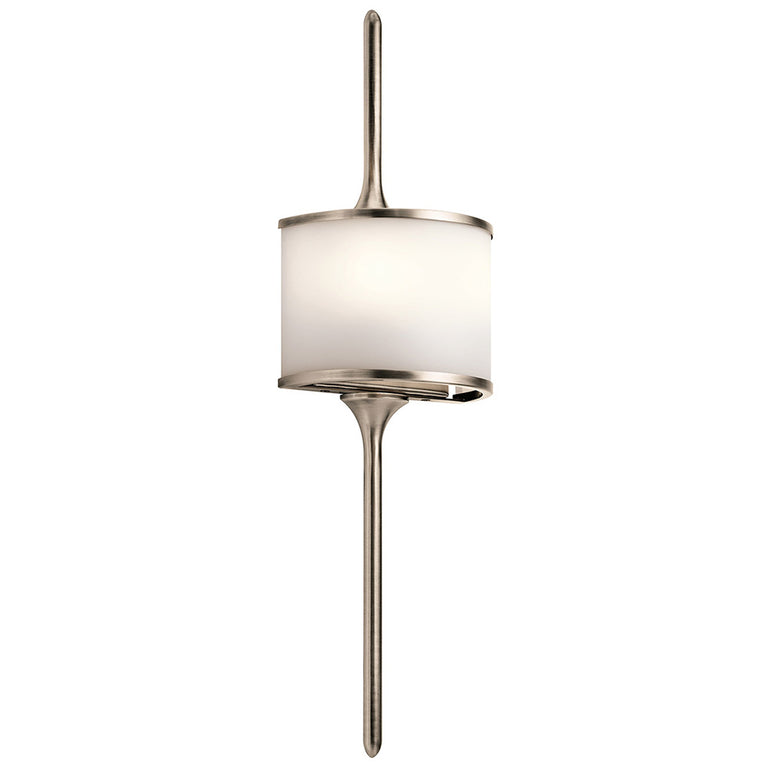 Mona 2 Light LED Wall Light Classic Pewter - KL/MONA/L/CLP