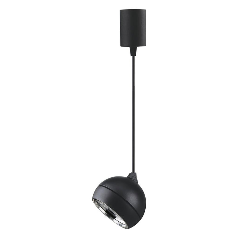 Moon 6W/9W Dimmable LED Flood Pendant Matt Black / Tri-Colour - 22772