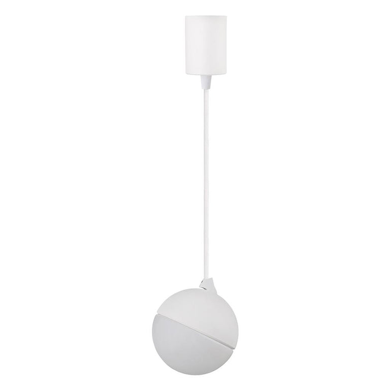 Moon 6W/9W Dimmable LED Opal Pendant Matt White / Tri-Colour - 22775
