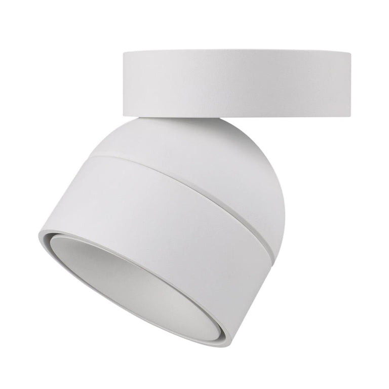 Moon 6W/9W 240V Dimmable LED Tube Surface Mount Light Matt White / Tri-Colour - 22819