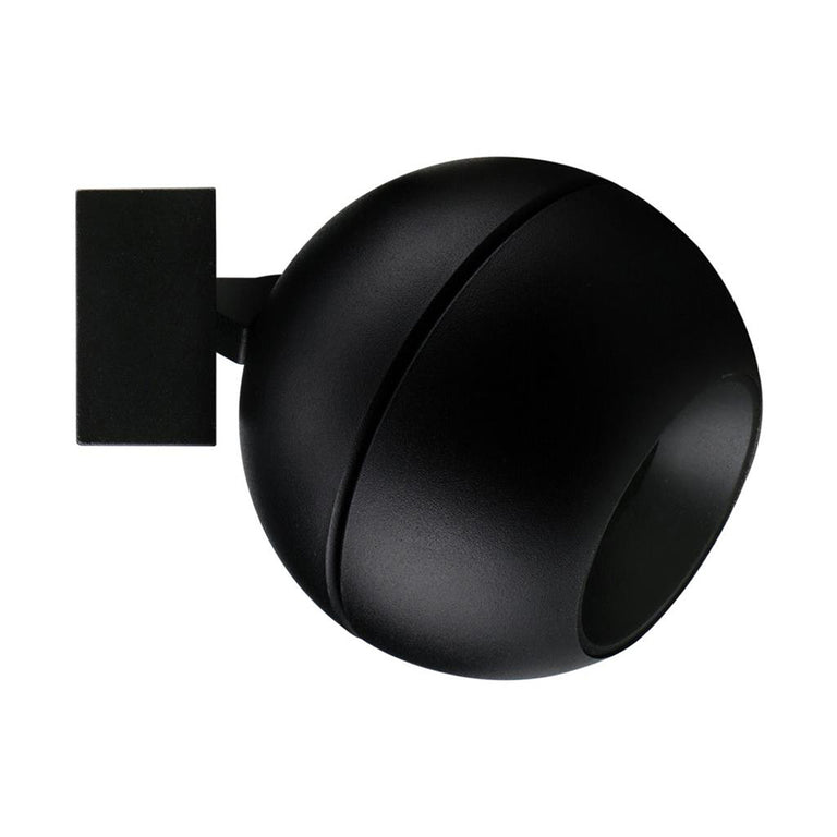 Moon 6W/9W 240V Dimmable LED Spot Wall Light Matt Black / Tri-Colour - 22824