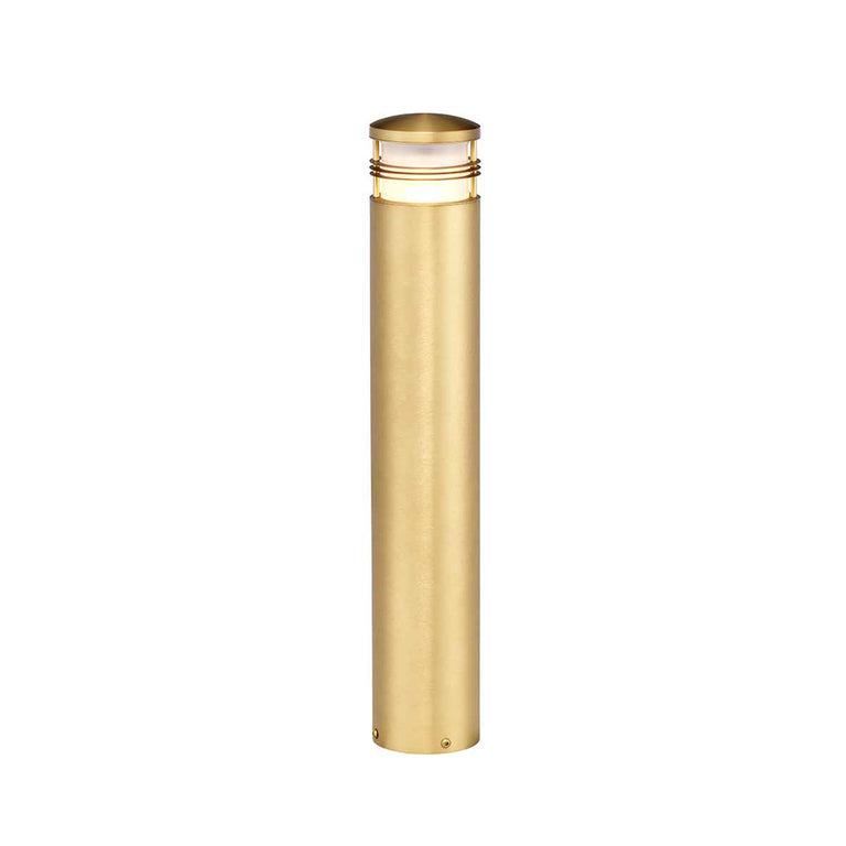 Newbrighton 1 Light Bollard Brass - NEWBRIGHTON-B-BRASS