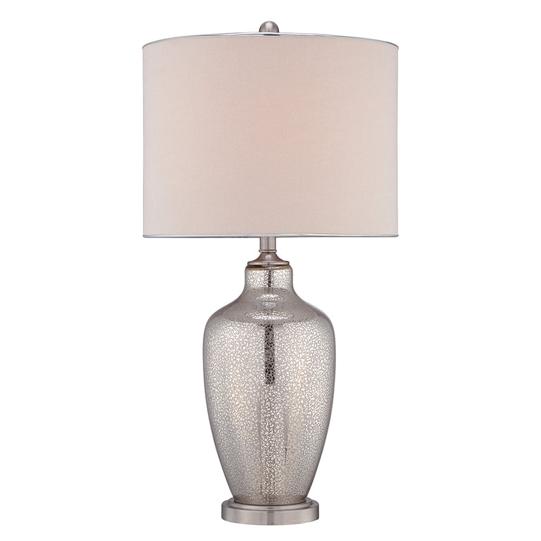 Nicolls Table Lamp Silver - QZ/NICOLLS