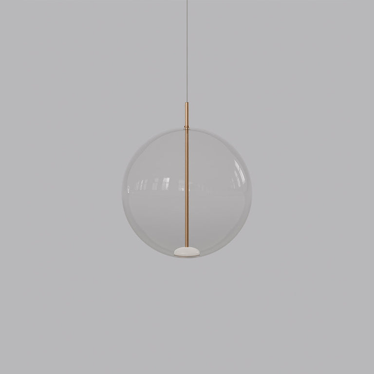 Orb Air 4W LED Pendant Light Large Clear / Warm White