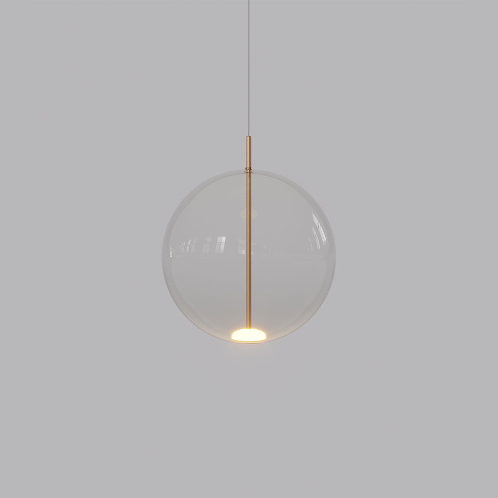 Orb Air 4W LED Pendant Light Large Clear / Warm White