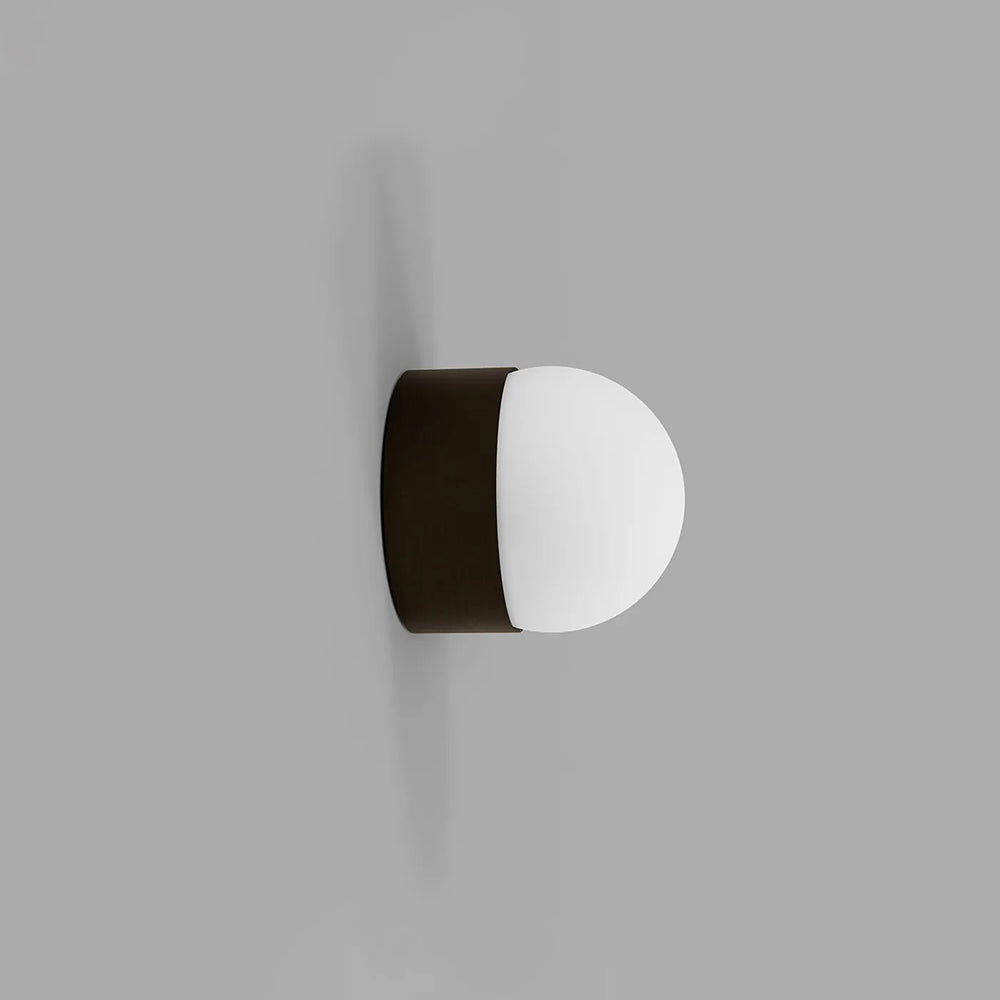 Orb Sur Mini Wall Light Iron IP44