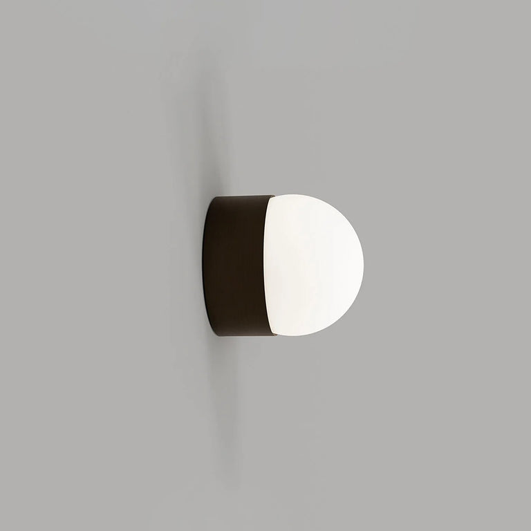 Orb Sur Mini Wall Light Iron IP44