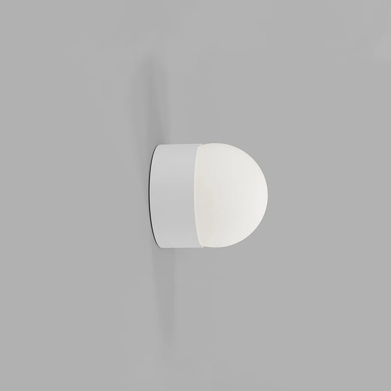 Orb Sur Mini Wall Light White IP44