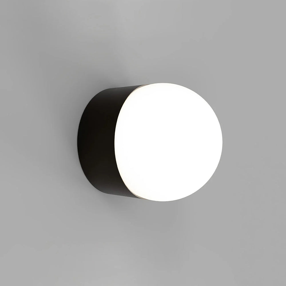 Orb Sur Medium Wall Light Iron IP44