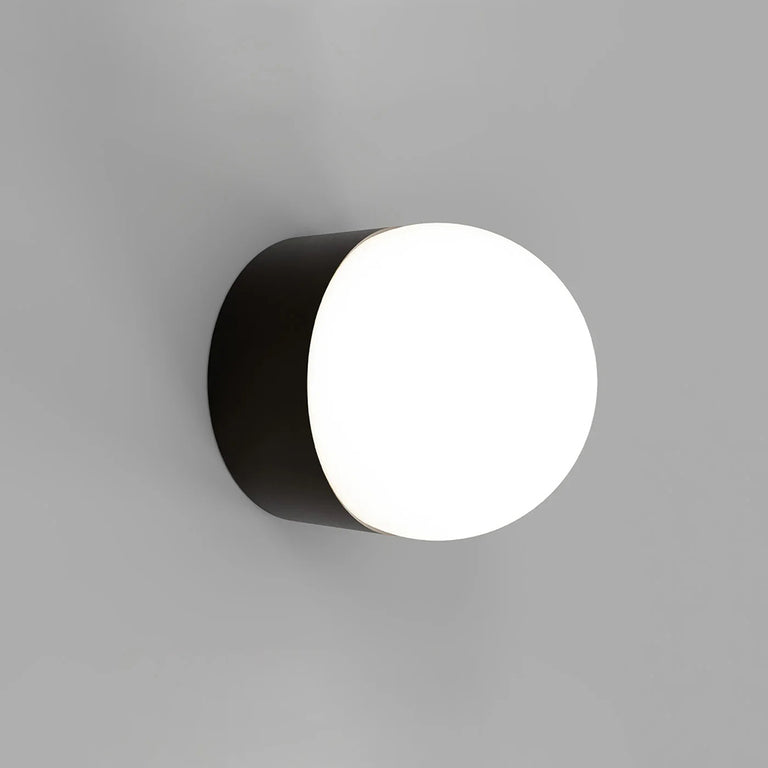 Orb Sur Medium Wall Light Iron IP44