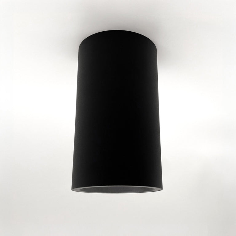 Ozone 12W LED High CRI Surface Mounted Downlight Black / Warm White