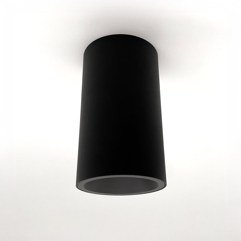 Ozone 12W LED High CRI Surface Mounted Downlight Black / Warm White