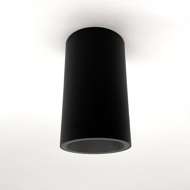 Ozone 12W LED High CRI Surface Mounted Downlight Black / Warm White