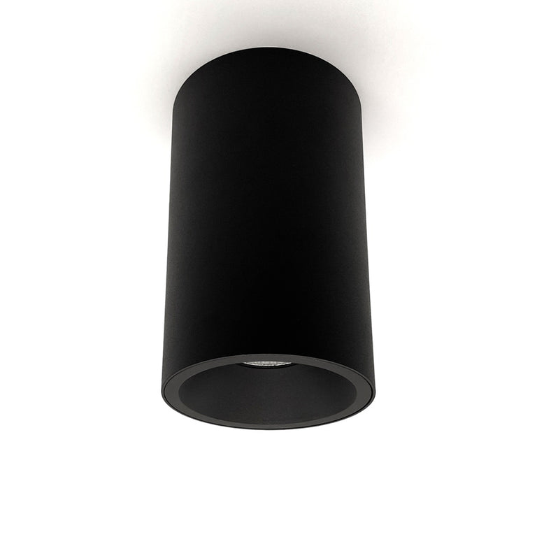 Ozone 12W LED High CRI Surface Mounted Downlight Black / Warm White