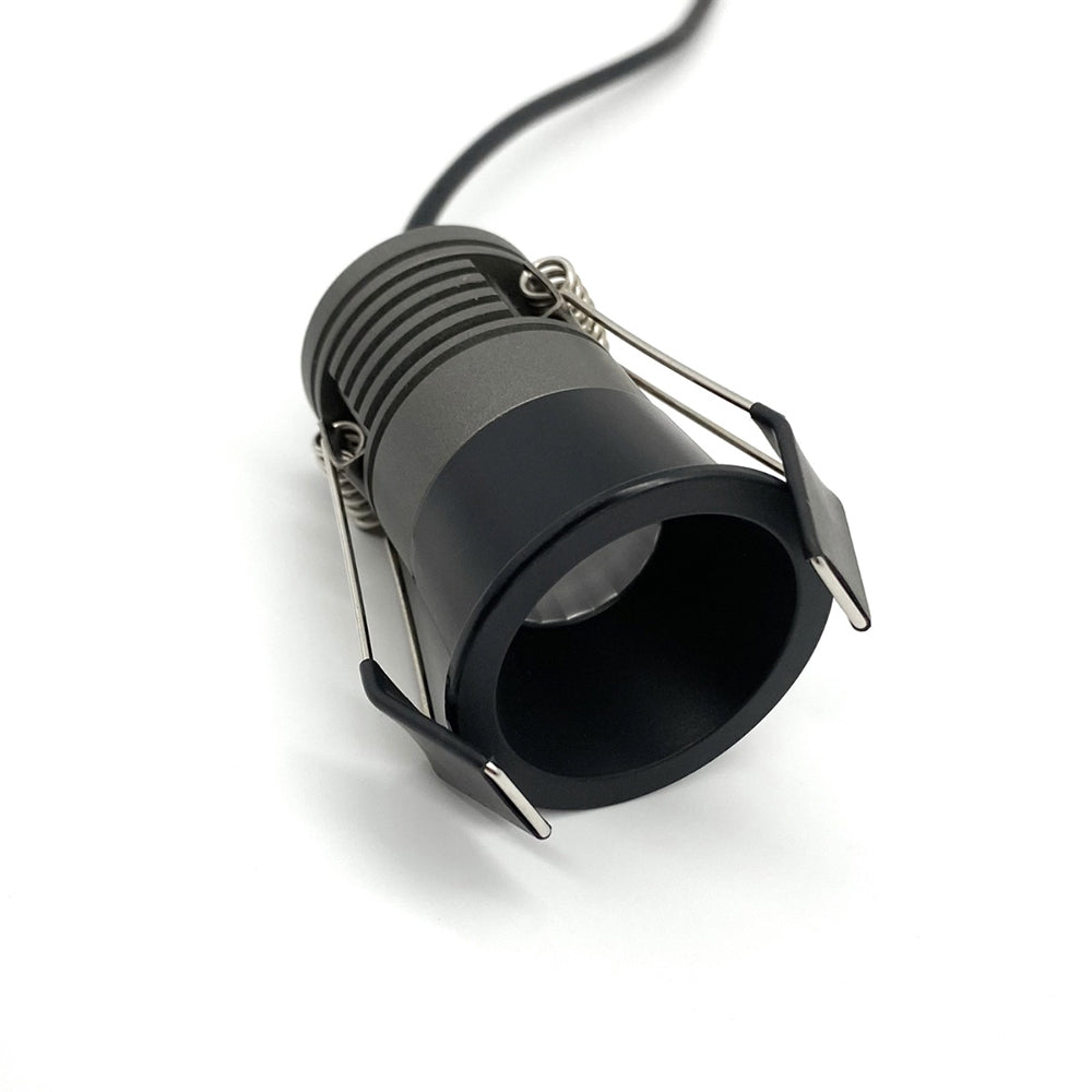 Ozone 5W LED Mini Dimmable Downlight Black / Warm White