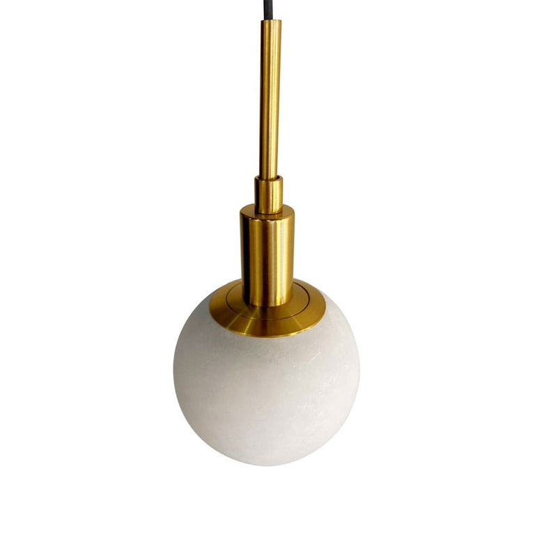 Panish Marble 1 Light Pendant Gold