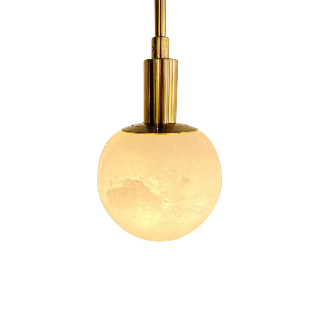 Panish Marble 1 Light Pendant Gold