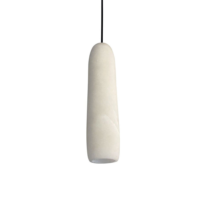 Panish 300mm Marble Pendant Black