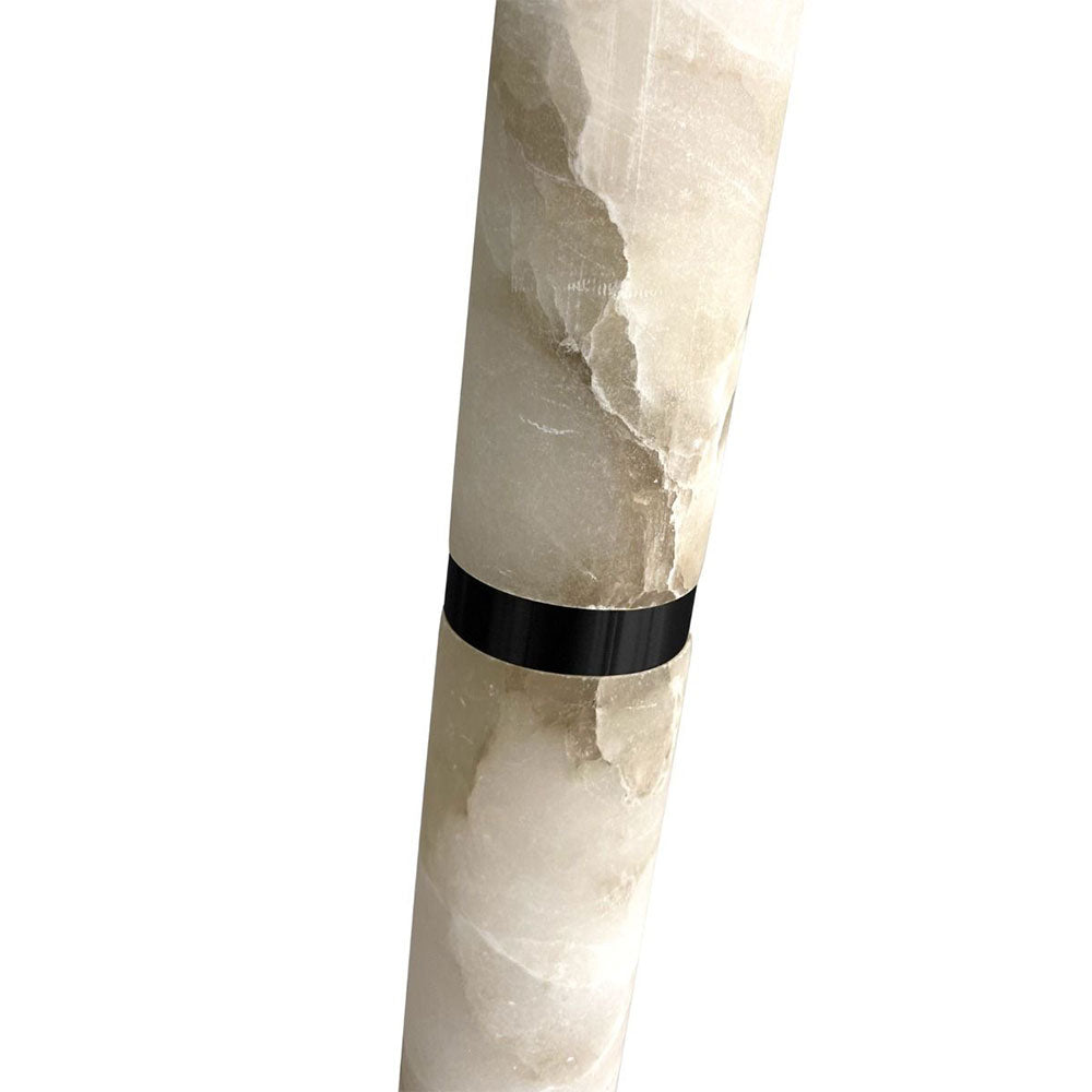 Panish 500mm LED Marble Pendant Black