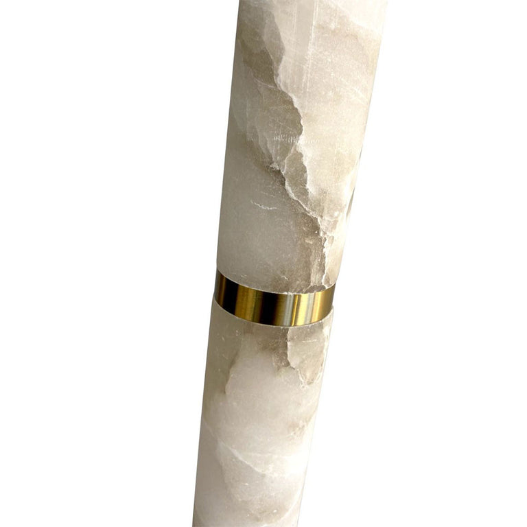 Panish 500mm LED Marble Pendant Gold