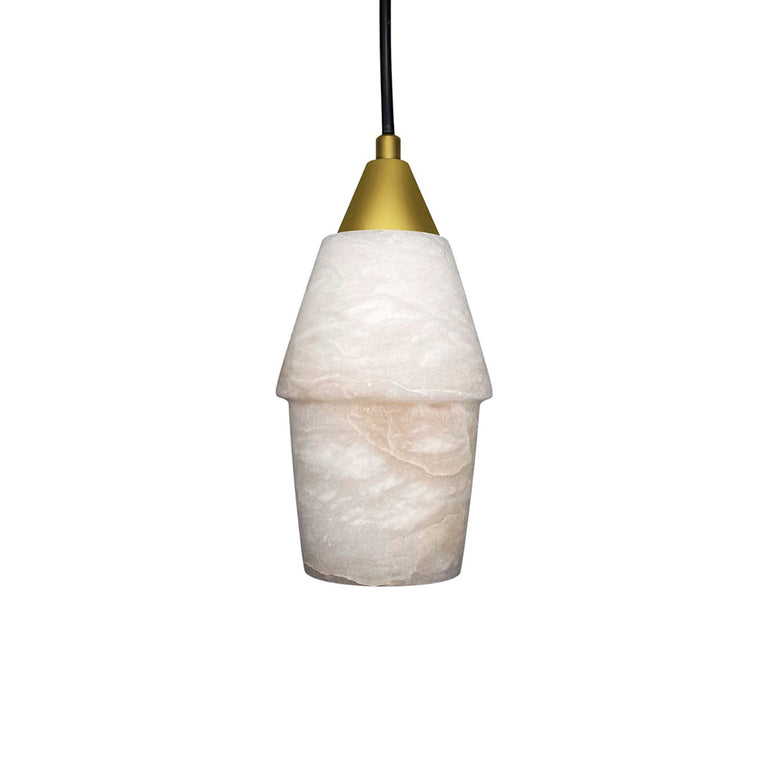 Panish Polly Marble Pendant Gold