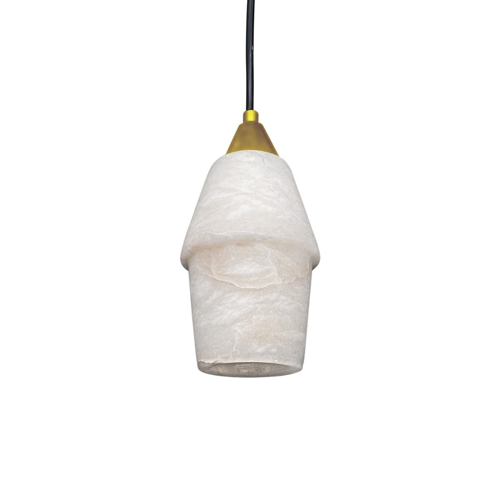 Panish Polly Marble Pendant Gold