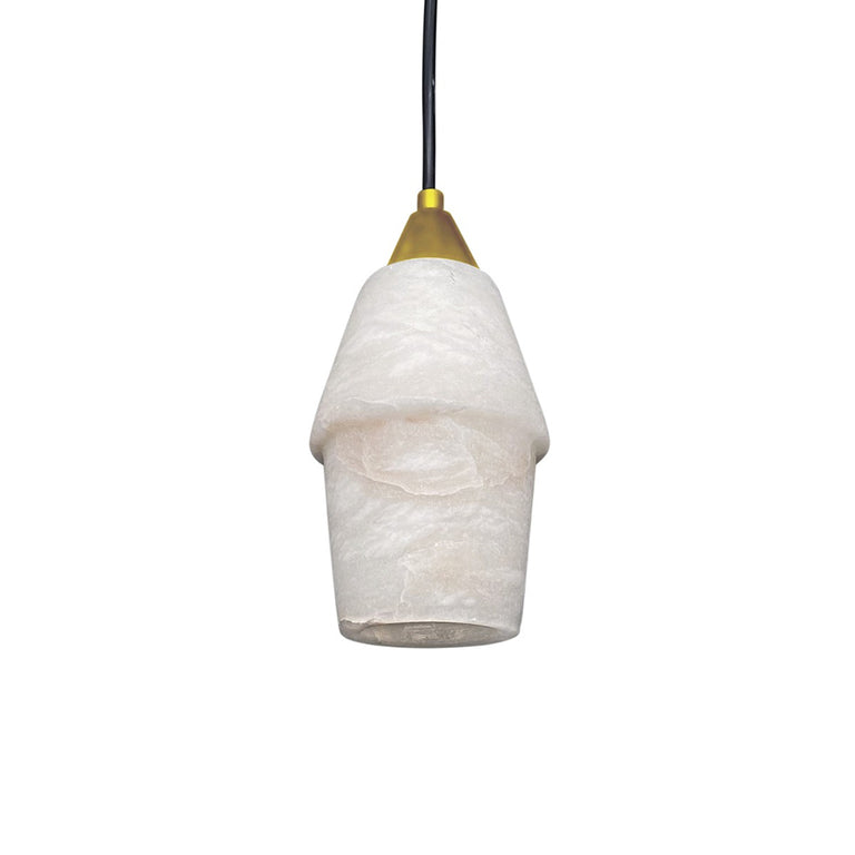 Panish Polly Marble Pendant Gold