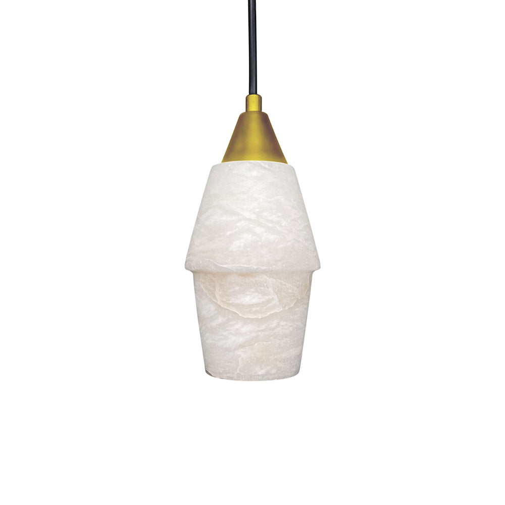 Panish Polly Marble Pendant Gold
