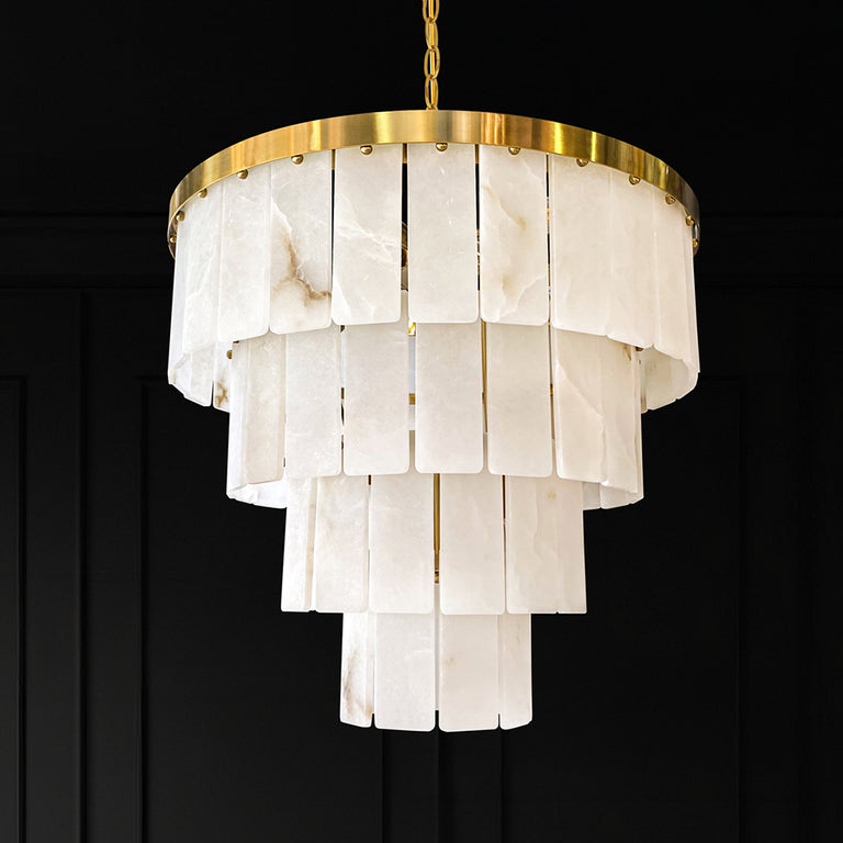 Panish Shay 4 Tier Pendant Gold