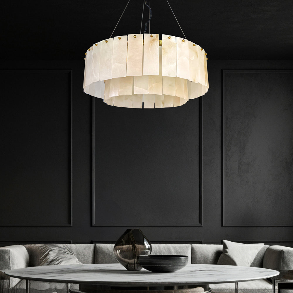 Panish Shay 2 Tier Pendant Gold
