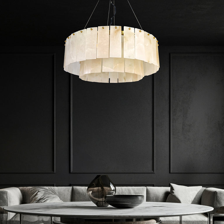 Panish Shay 2 Tier Pendant Gold