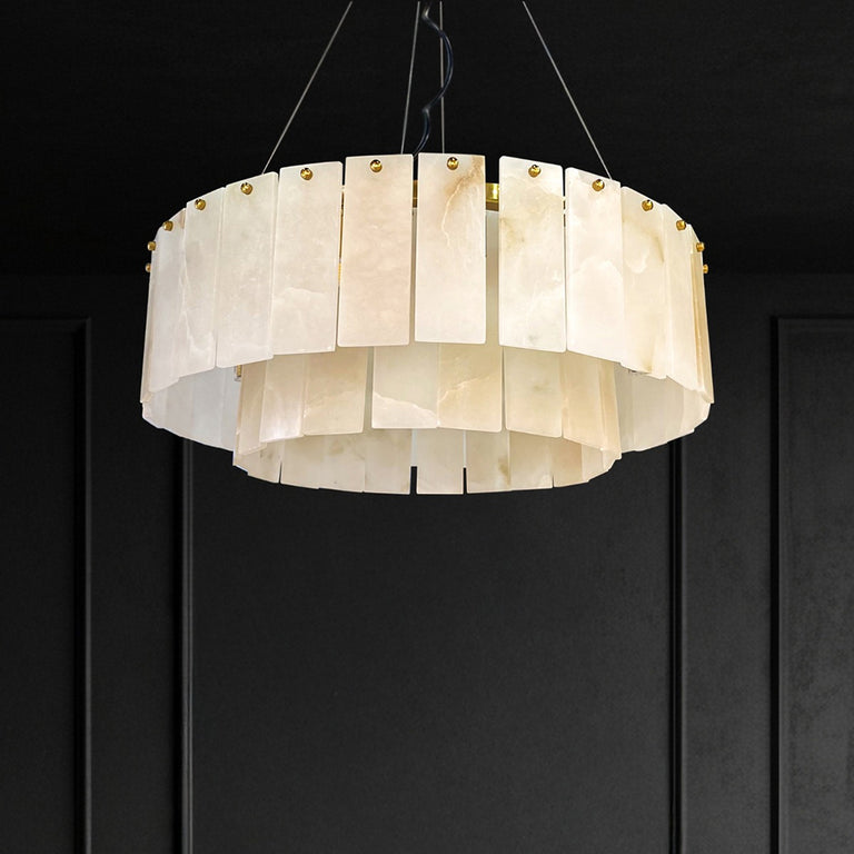 Panish Shay 2 Tier Pendant Gold