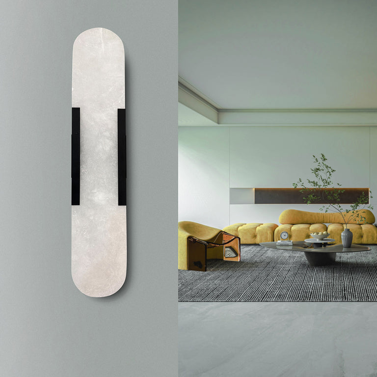 Panish 50 Wall Light Black